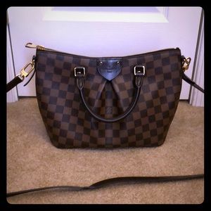 Authentic Louis Vuitton Siena PM Damier canvas